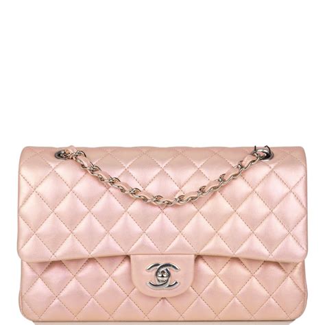 chanel iridescent lambskin.